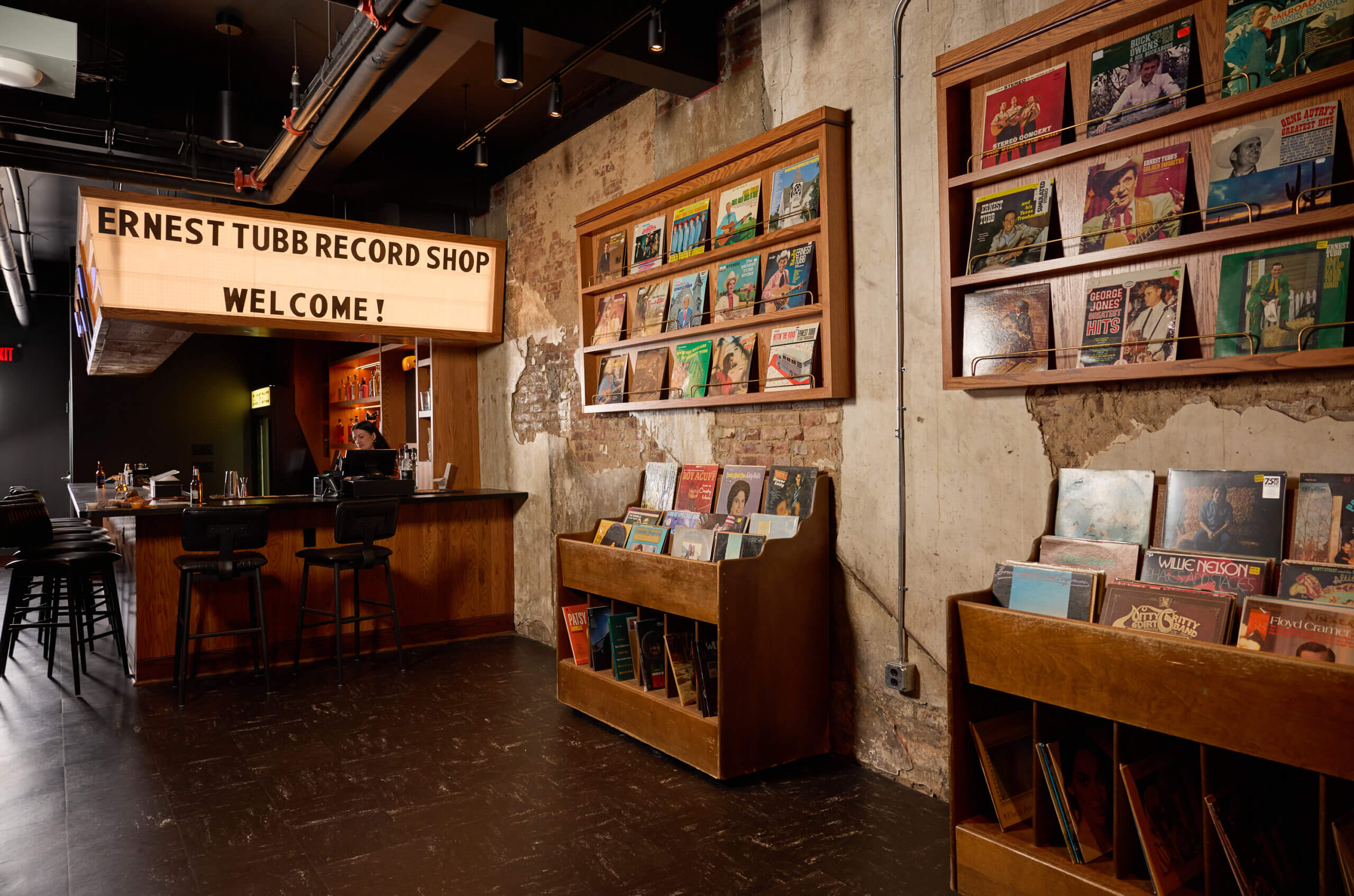 Record shop of Ernest Tubb Record shop